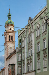 Obraz premium The Servite Church of St. Joseph in Innsbruck, Austria