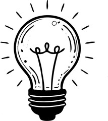 light bulb vector illustration