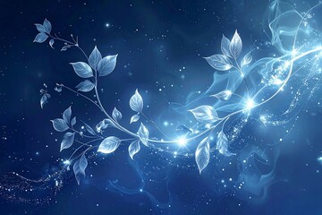 銀色に光る美しい葉