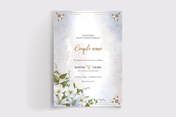 Save the date wedding invitation templates