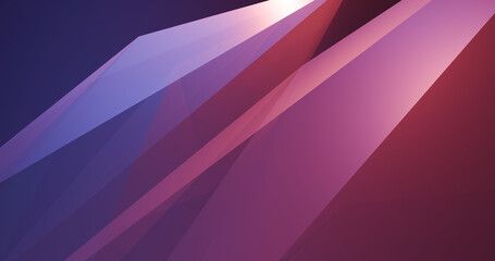 abstract 3d gradient color object wallpaper