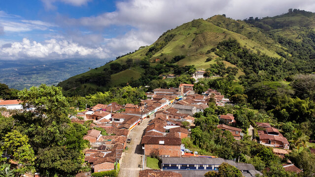 Santa Barbara, Damasco, Antioquia, Colombia. October 5, 2025. A district located in the southwestern region of the department.