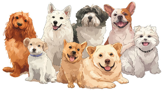 High Quality Adorable Dogs and Puppy Pets of Various Breeds for Professional Use