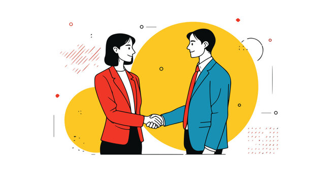 Successful Business Collaboration Meeting for Marketing Strategy - Powered by Adobe