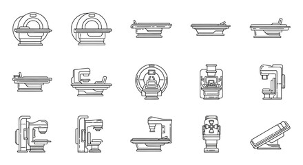 mri scan machine imaging equipment for healthcare diagnostic technology in a medical environment modern hospital radiology clinic tools.