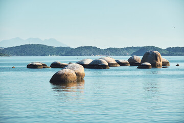 Fototapeta premium Praia José Bonifácio, Ilha de Paquetá, Rio de Janeiro