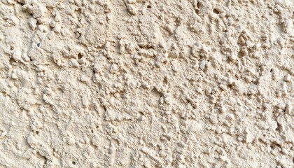Pitted Stucco Texture: Cream Beige Matte Wall Background