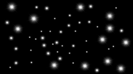 abstract background with stars
