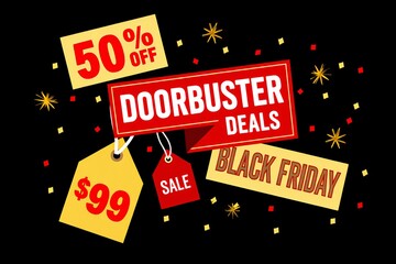Exciting Black Friday Doorbuster Deals Featuring 50% Off Sale on Select Items Priced at $99 for a Limited Time Only