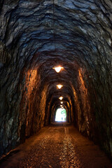 Obraz premium Túnel que Chora, Conservatória, Valença, Rio de Janeiro - RJ.