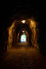 Fototapeta premium Túnel que Chora, Conservatória, Valença, Rio de Janeiro - RJ.