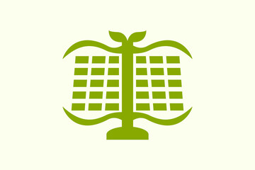 A bean sprout hotel logo