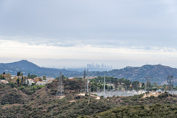 LA View 2. Angeles Crest Highway, Los Angeles County, , California. San Gabriel Mountains. Angeles National Forest.
