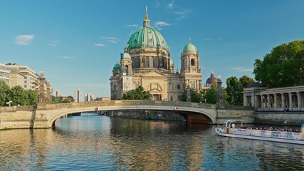  View of Berlin Cathedral on the Museum Island in central Berlin