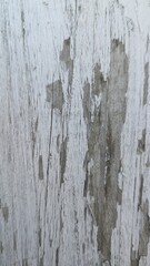 Old wood painted white