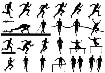 Vibrant Retro Miami Cityscape Illustration with Palm Trees and a Beautiful Sunset Horizon