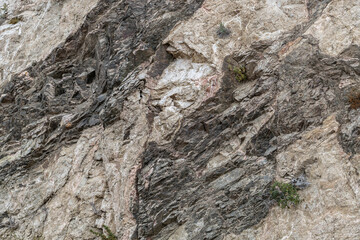 Gnrissic Rocks. Angeles Crest Highway, Los Angeles County, California. San Gabriel Mountains. Angeles National Forest. 