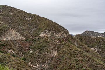 Angeles Crest Highway, Los Angeles County, California. San Gabriel Mountains. Angeles National Forest.