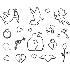 Love and Romance Icons