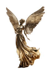 PNG Elegant luxury golden angel.
