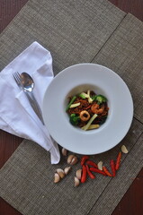 Stir-Fried Spicy Seafood Noodles   Bold Flavors Vibrant Colors