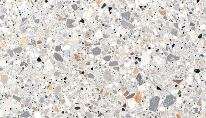 Beige and Grey Terrazzo Texture Background