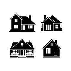 Black marigold flower silhouette with leaves, a simple and elegant design