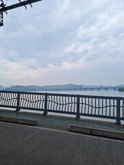 Han River as seen from the bridge