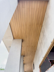 WPC Ceiling in construction site	