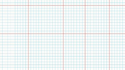 Seamless background pattern displays a squared paper layout with fine grid lines and thick dividing axes