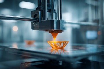 Advanced 3D Printing Technology for Creating Intricate Designs and Models in a High-Tech Manufacturing Environment