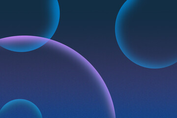 Abstract flowing liquid shapes with vibrant blue and purple gradients