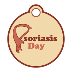 World Psoriasis Day label