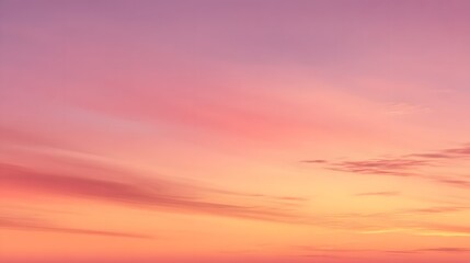 Obraz premium Vibrant atmospheric colors transition across the upper sky during twilight hours