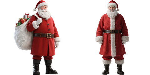 サンタクロース　クリスマス　人物