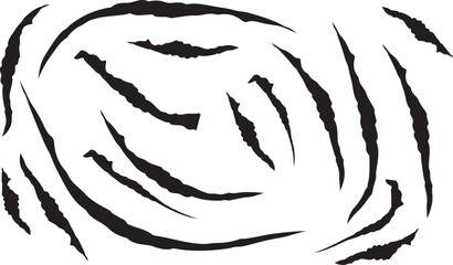 Abstract Brush Strokes Background with Colorful Paint Texture and Artistic Design