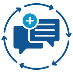 Obraz premium Feedback Loop Icon