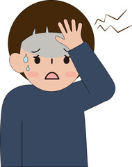 두통 어지럼증을 느끼는 어린이