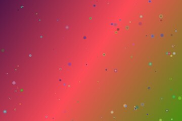 abstract background with red bubbles