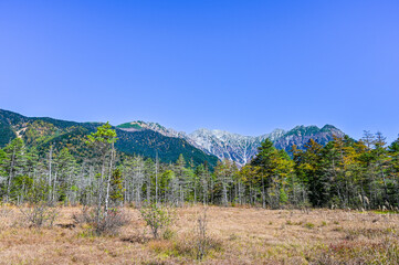 日本長野の上高地