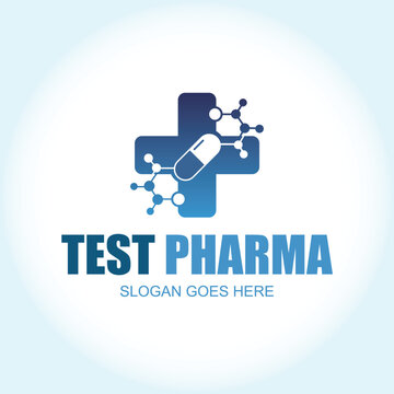 Pharmaceutical Logo Vector Set | Medicine, Health, and Pharmacy Logo Design Collection