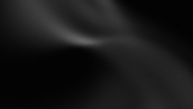 jet black background with gray gradient and soft wave curves