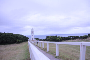 Fototapeta premium Cape Otway Lighthouse on the Great Ocean Road, Victoria, Australia