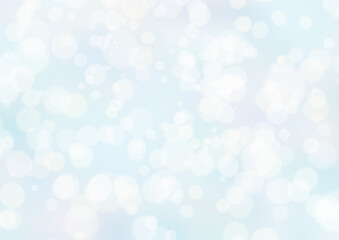 玉ボケしたキラキラの背景・白