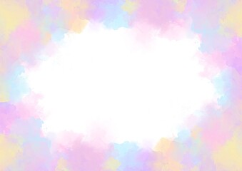 Fototapeta premium 水彩テクスチャ背景イラスト