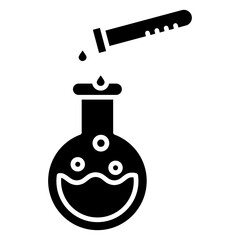 Lab Experiment Glyph Icon