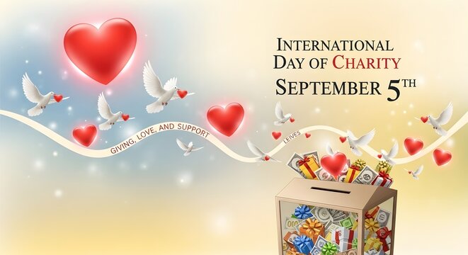 International Day of Charity art