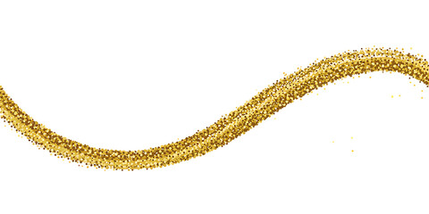 Abstract shiny color gold wave design element. Happy New Year Background. BG for invitation and greeting card