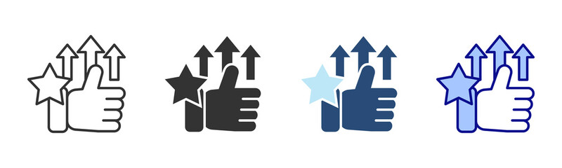 Confident Icon Set. Designed In Multi Style