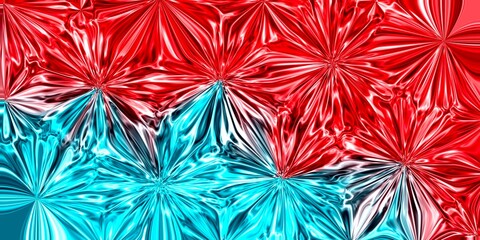 red and blue abstract background flower 